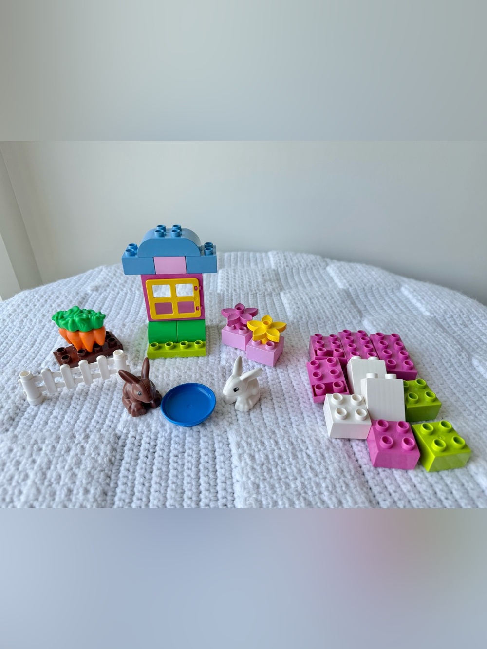 LEGO DUPLO Bunny Garden Pink Brick Box 4623